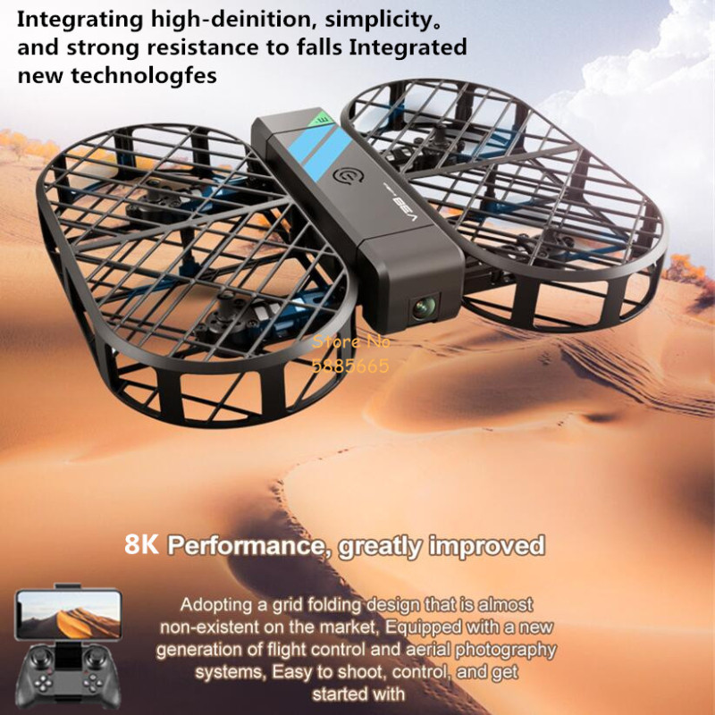 8K HD Camera 360° Protection O - Drone Battery Case recension och pris