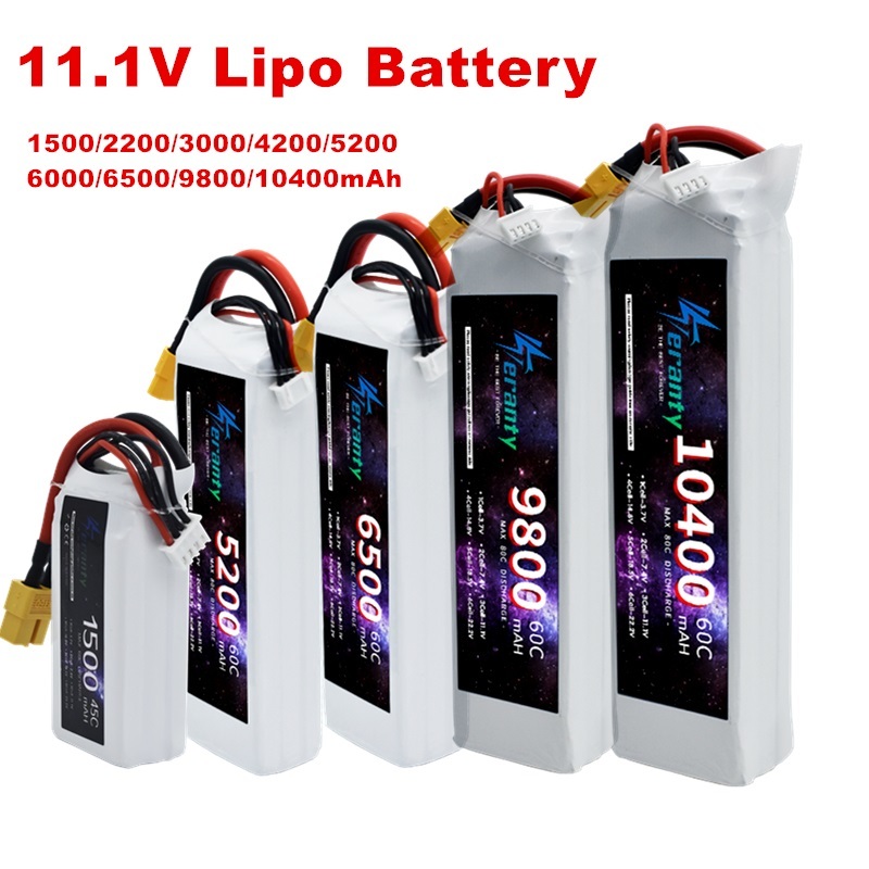 3S 11.1V Lipo Battery Deans XT - Drone Battery 3S recension och pris