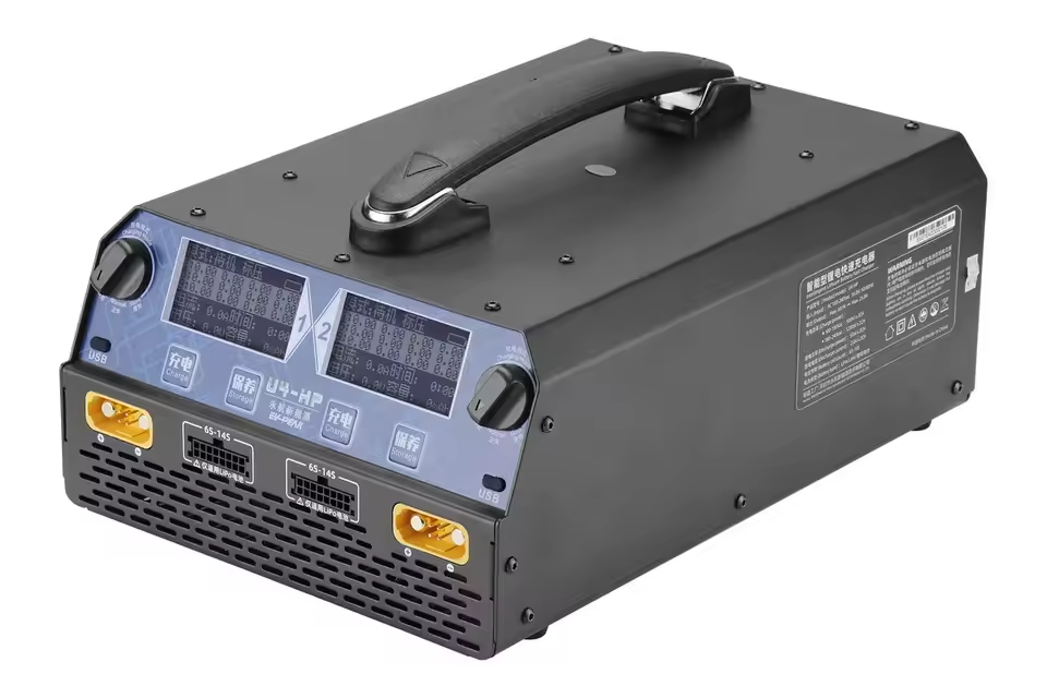 EV-PEAK U4-HP 2400W 25A Dual C - Drone Battery Charger recension och pris