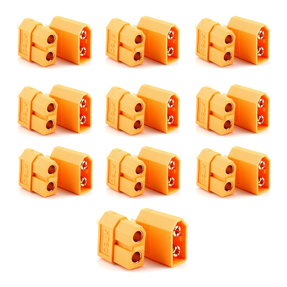 T34C 10Pair XT-60 Male Female  - Drone Battery Connector recension och pris